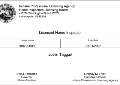 Home Inspection License