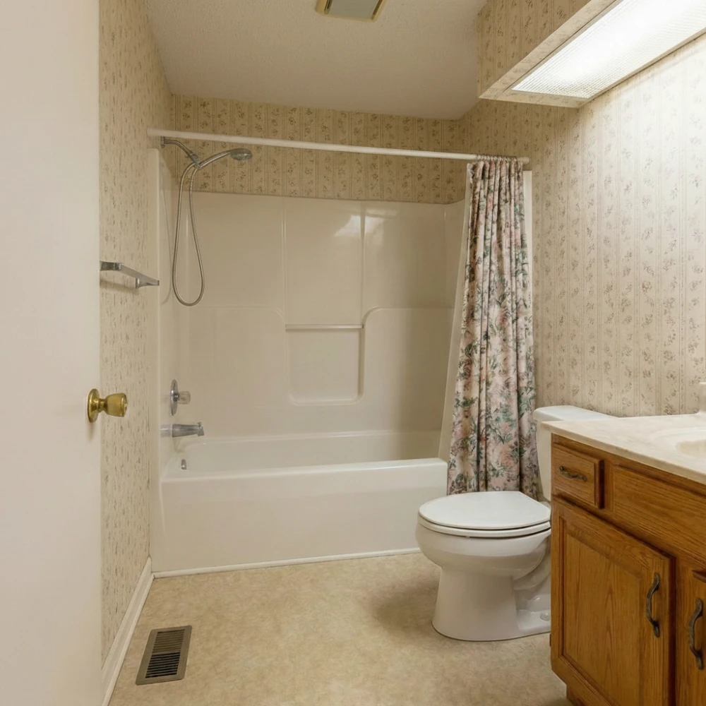 Bathroom Before