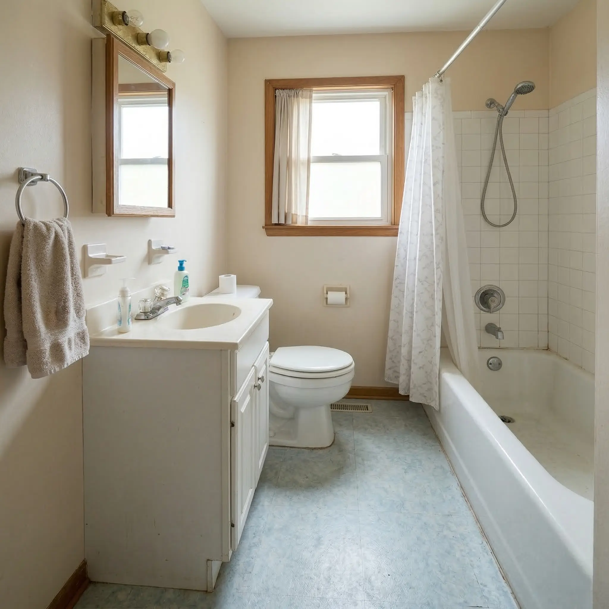 Bathroom Before