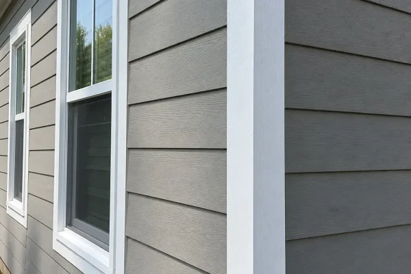 Fiber cement lap siding on a house exterior in Attica, IN