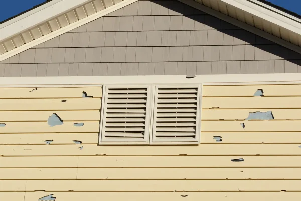 Hail Damaged Siding Replacement