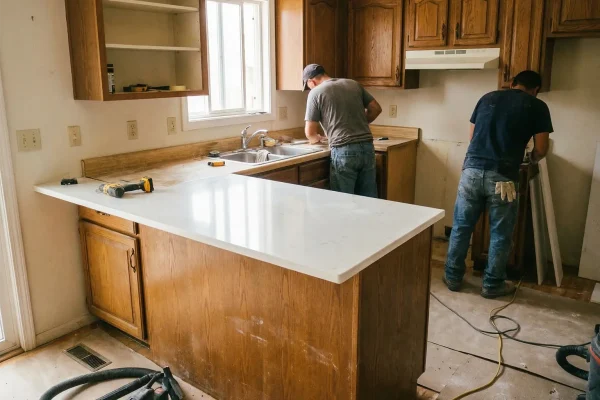 Kitchen Countertop Replacement Installation Attica Indiana
