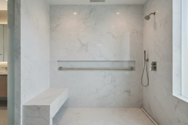 Shower Handrails And Seating Accessibility